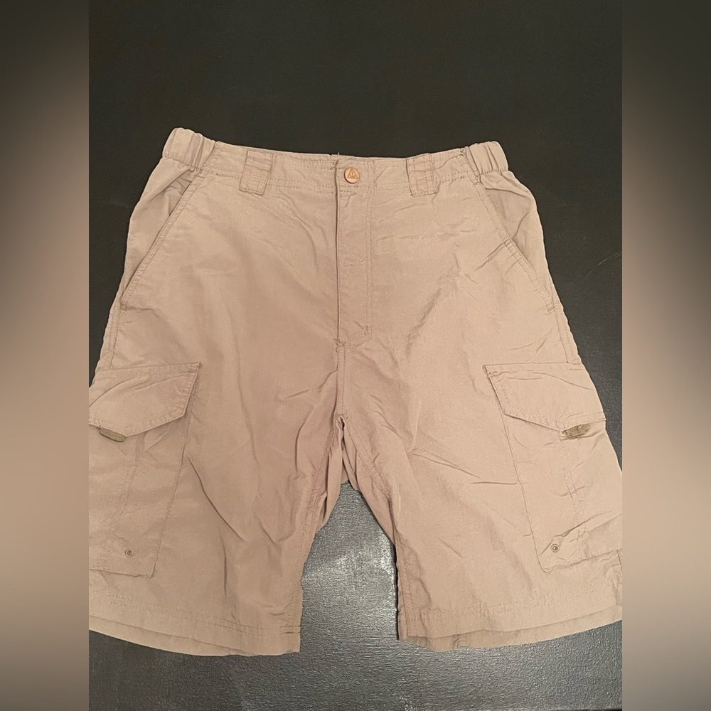 Men's Tan Cargo Shorts